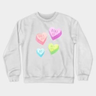 valentine heart Crewneck Sweatshirt